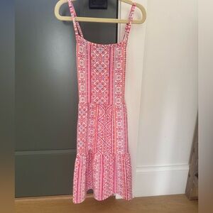 The Children's Place Pink Patterned Midi Dress